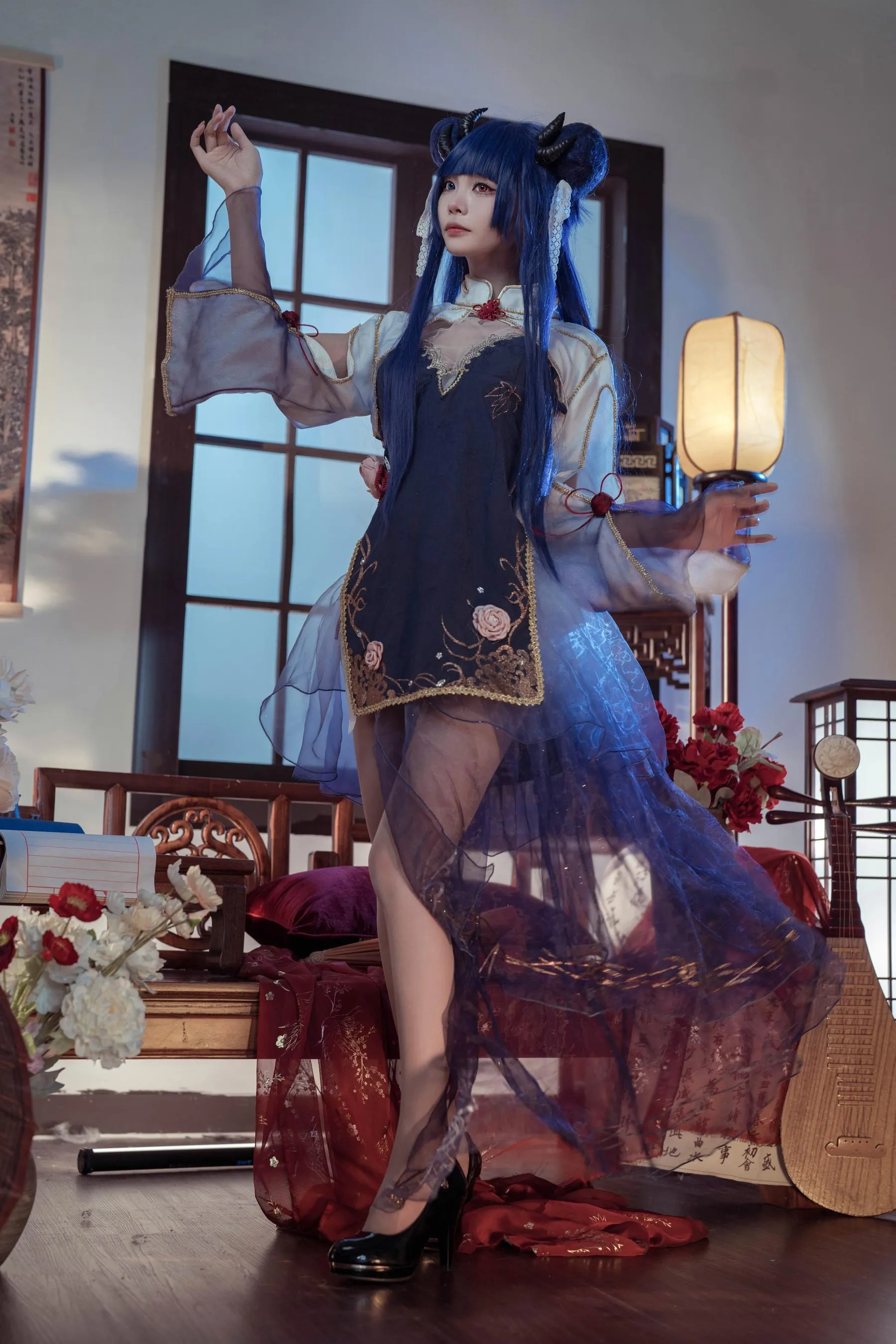 艾西Aiwest – NO.06 伊吹新年旗袍 [35P]插图3